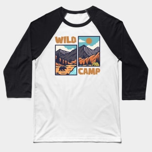 Wild camp Baseball T-Shirt